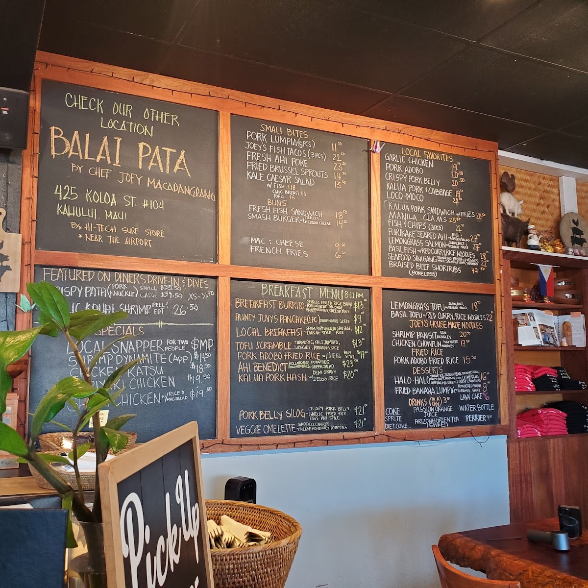 Joey's Kitchen Napili Menu - Image 2